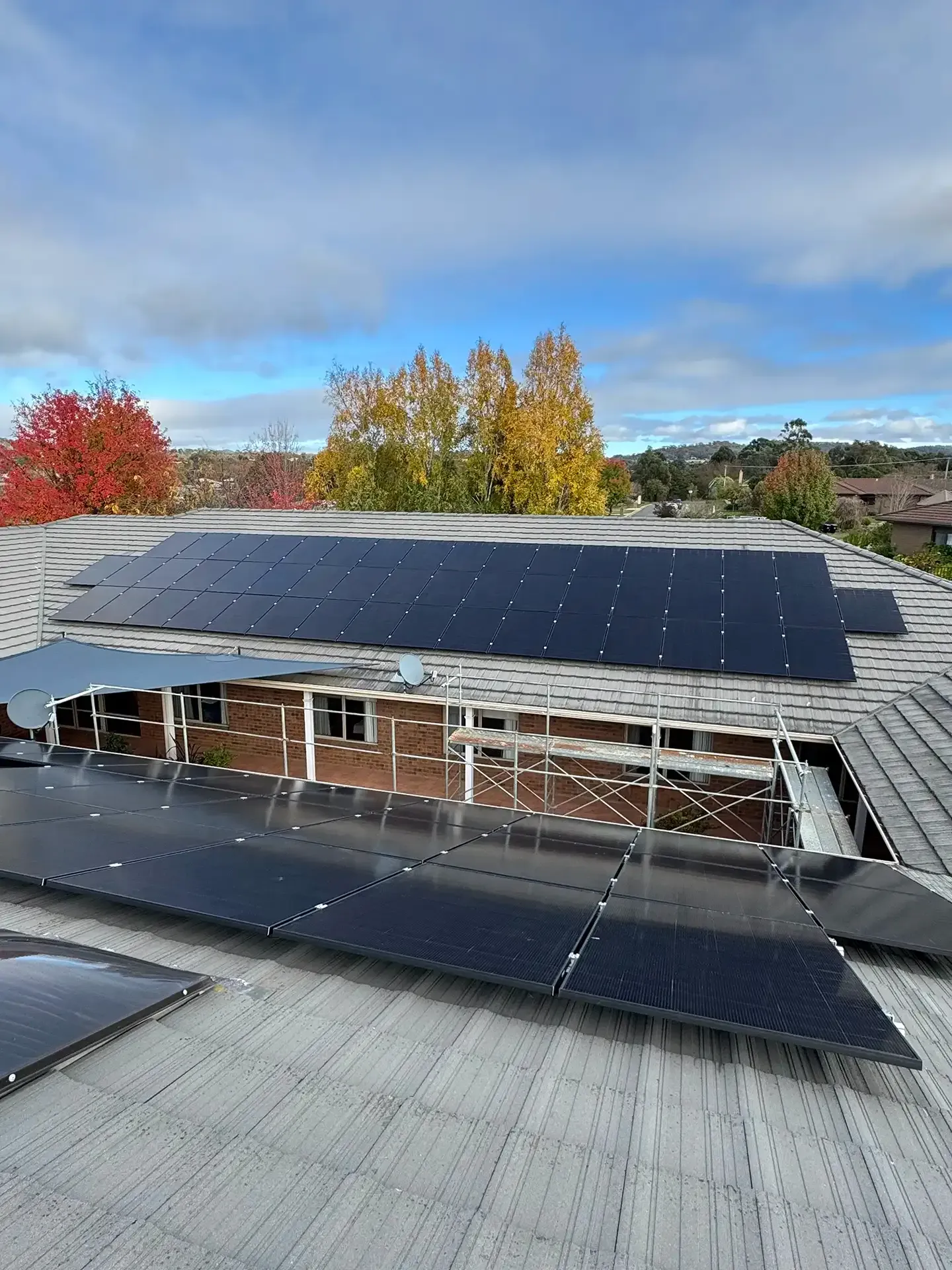 Solar panel installation in Ararat