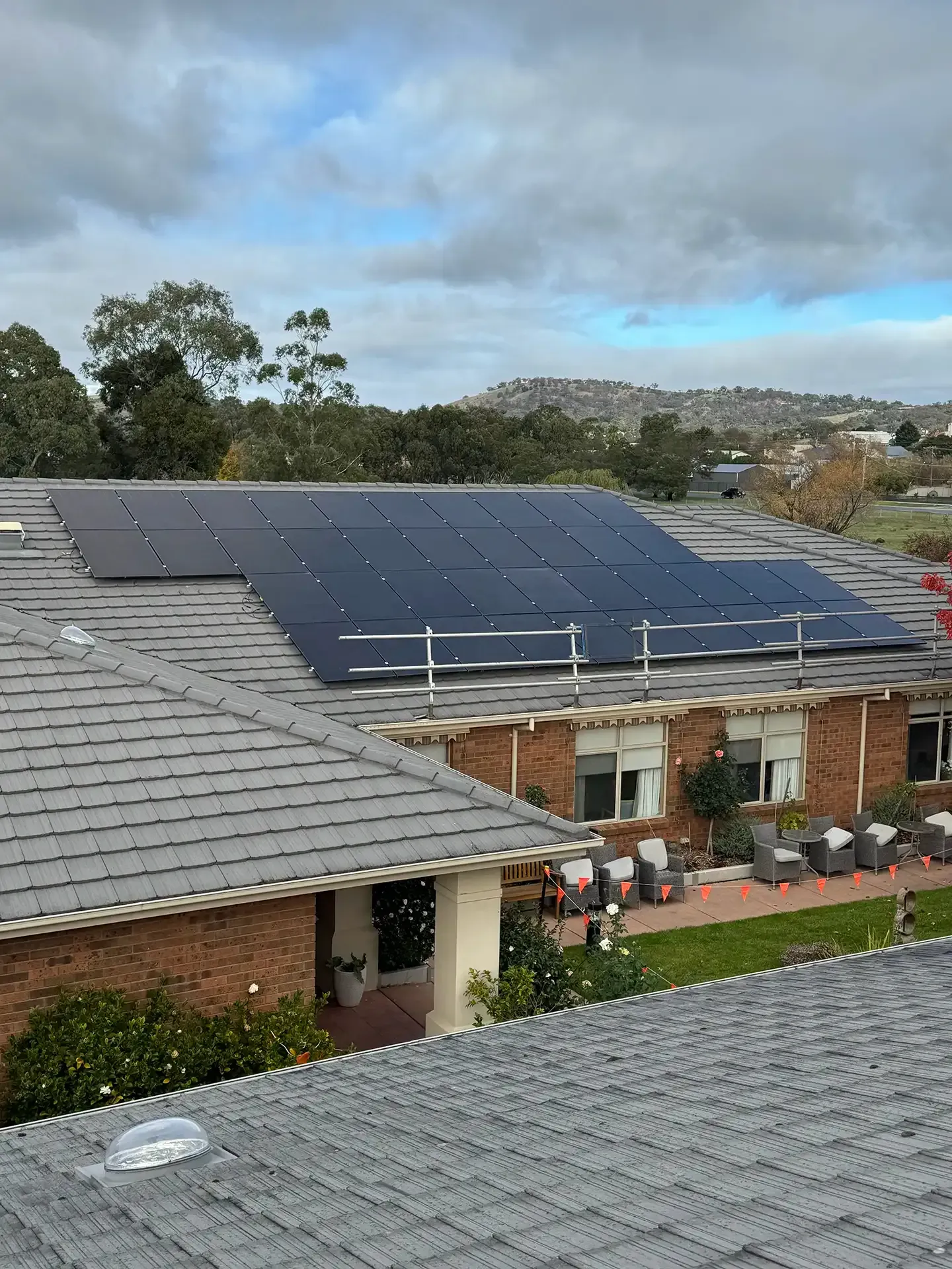 Large commercial solar system installed in Ararat