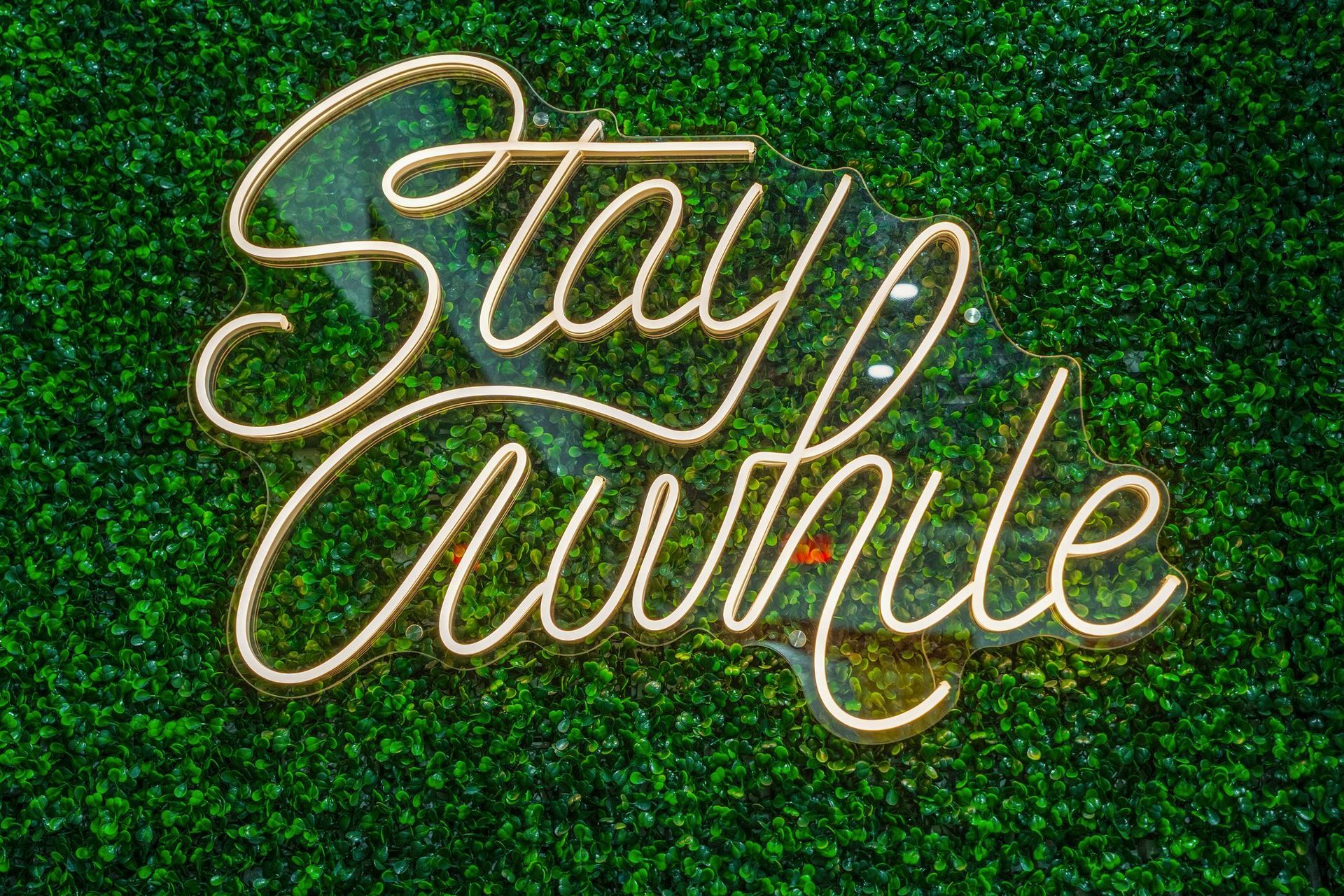 sign that says 