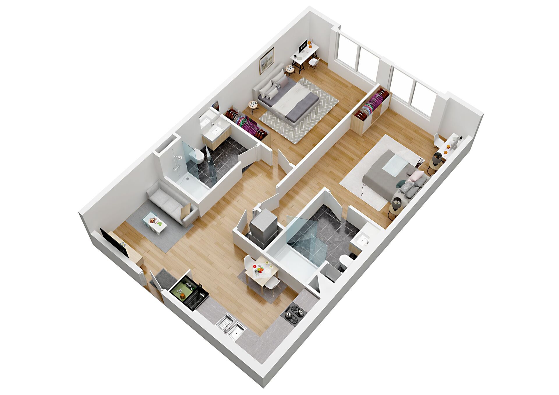 Floor Plan B2