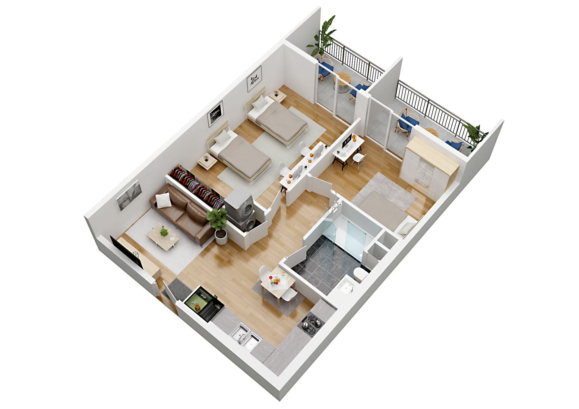 Floor Plan Unit B4