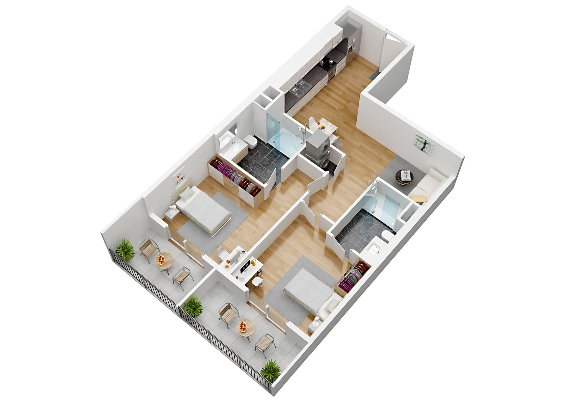 Floor Plan Unit B5