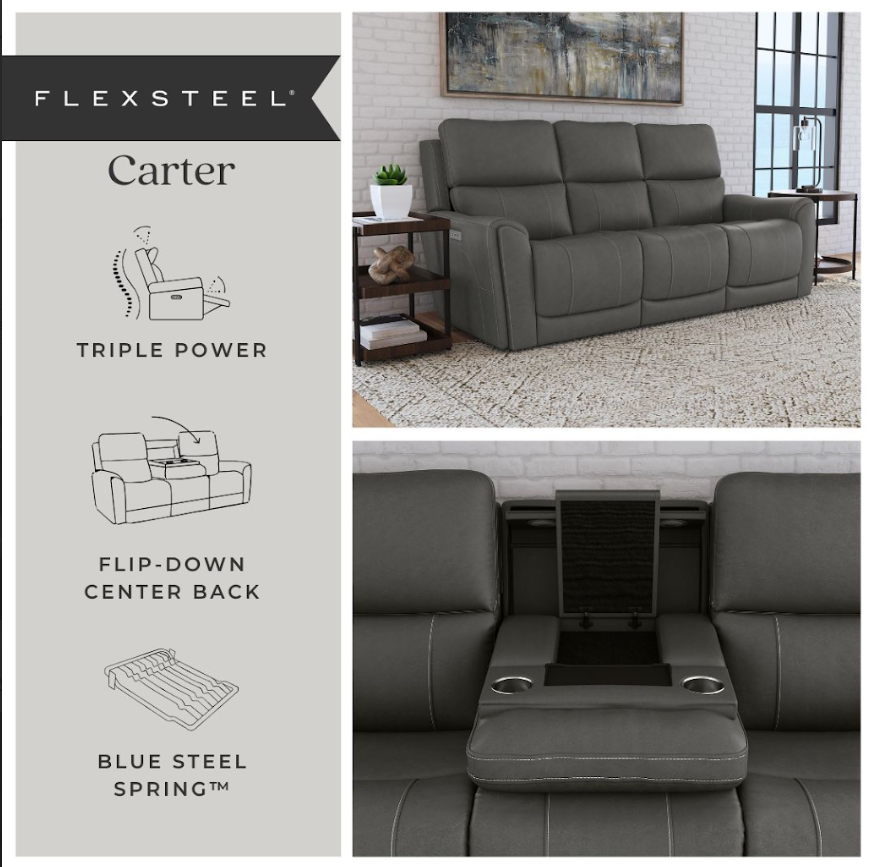 View the entire Flexsteel Collection Flexsteel reclining sectional sofa with storage | St. Charles MO | Peerless Furniture and Leather Gallery in Fairview Heights MO