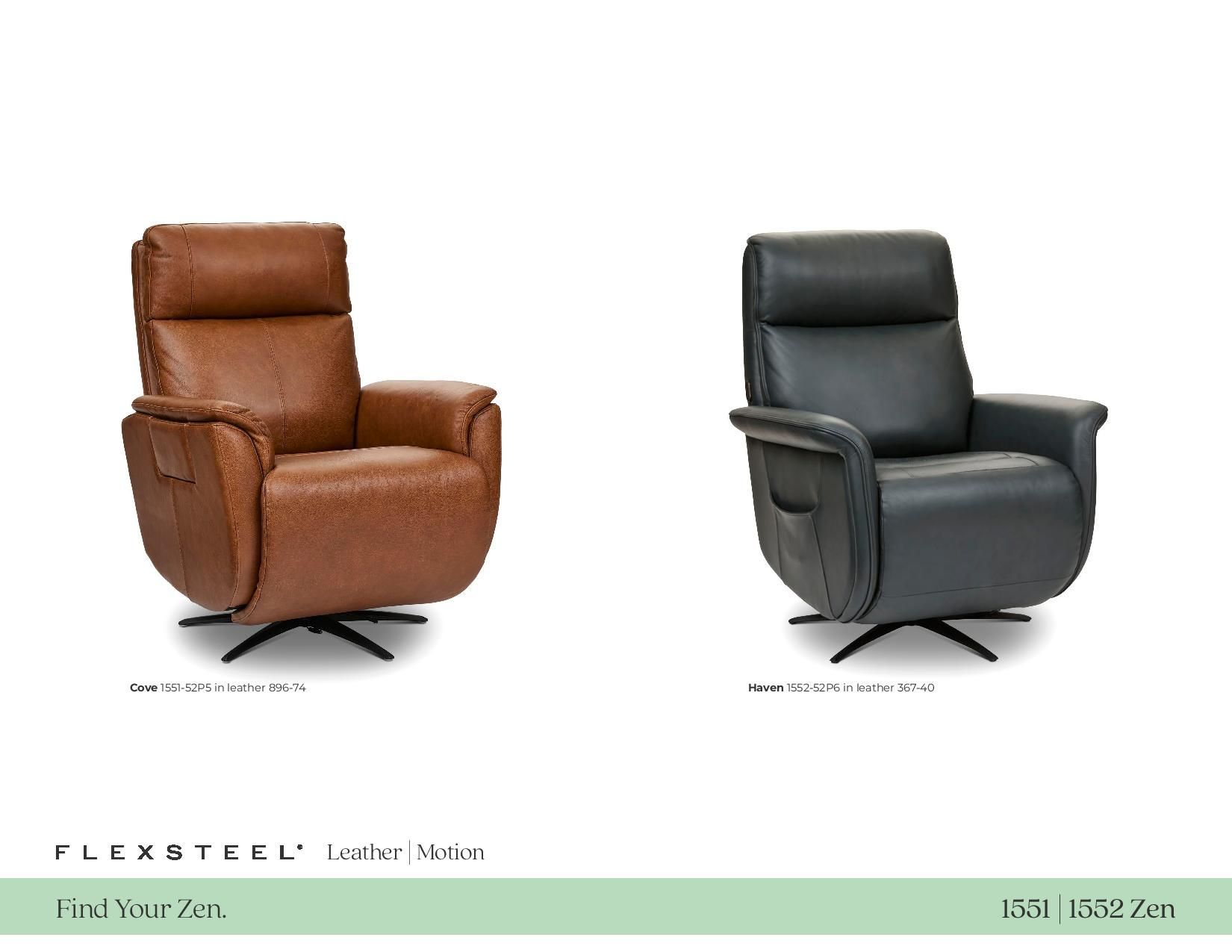 Flexsteel Haven Power Swivel Recliner