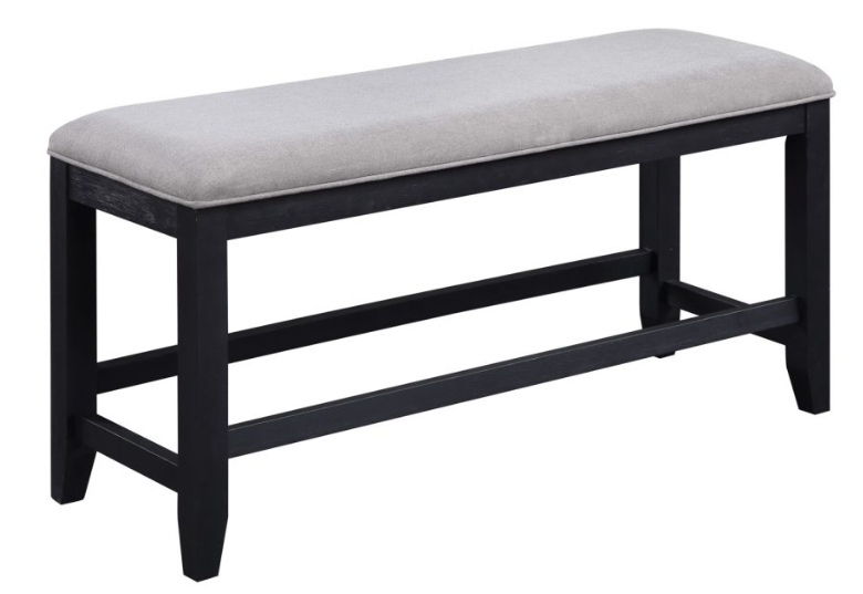 Steve Silver Yves Grey Counter Bench | STL