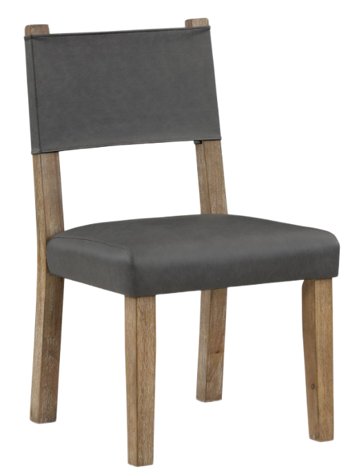 Steve Silver Aubrey Driftwood Grey Dining Room Side Chair | STL