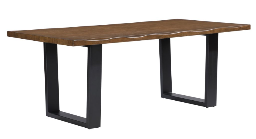 Steve Silver Tucson Wood and Black Kitchen Table Sale in St Louis