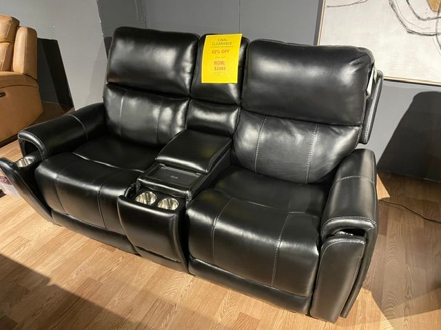 Flexsteel Carter Power Reclining Loveseat Floor Model Clearance