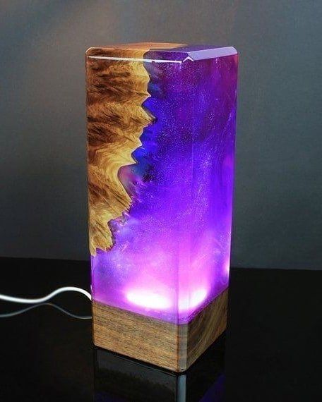 Enchanted wood with violet lights — Montgomery, IN — Unique Woodworx LLC