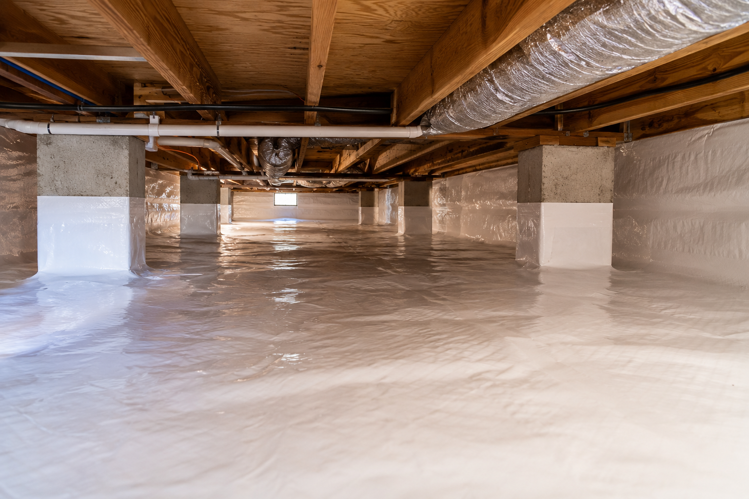 Crawlspace Mold Treatment