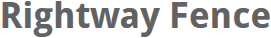Rightway Fence logo
