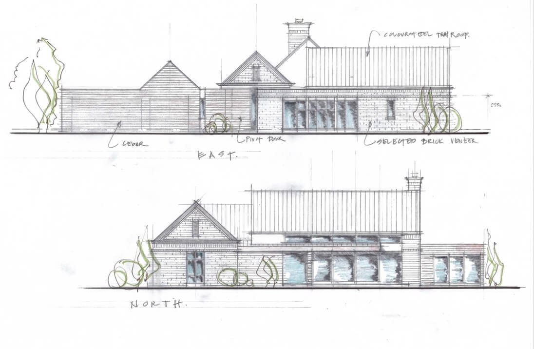 Architectural Concept from Freehand to Developed Design