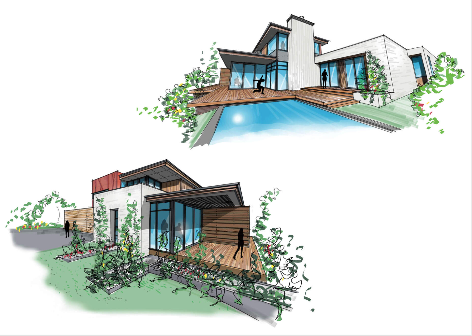 Architectural Concept from Freehand to Developed Design