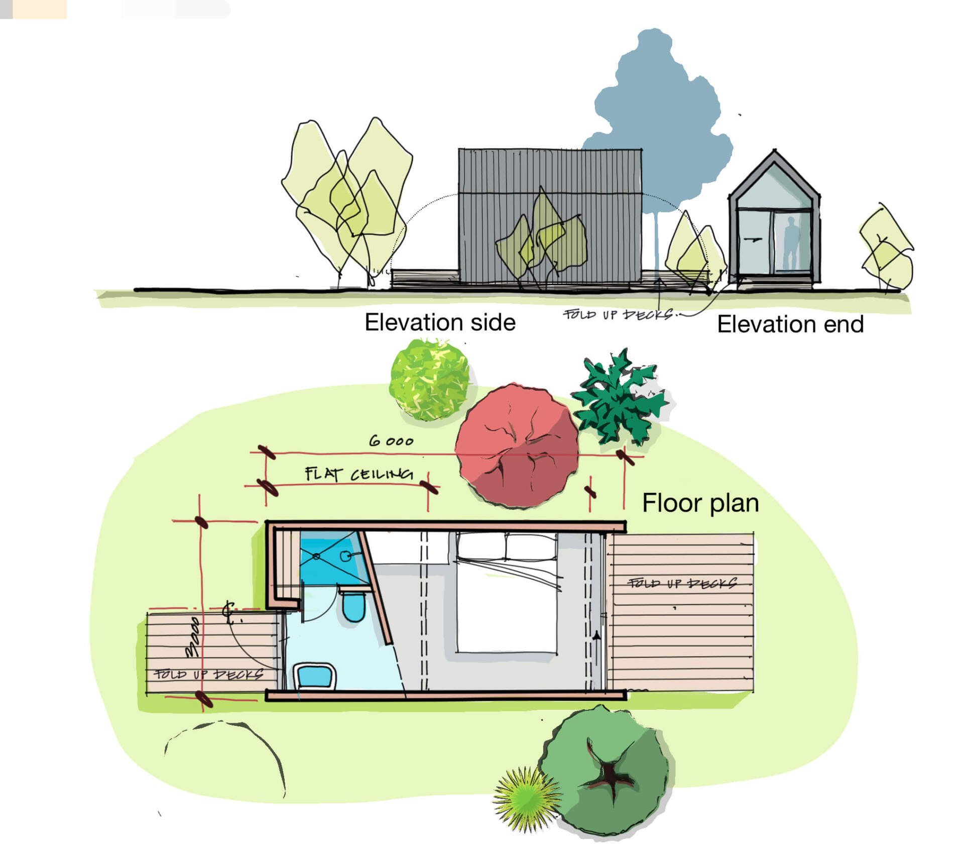 Architectural Concept from Freehand to Developed Design