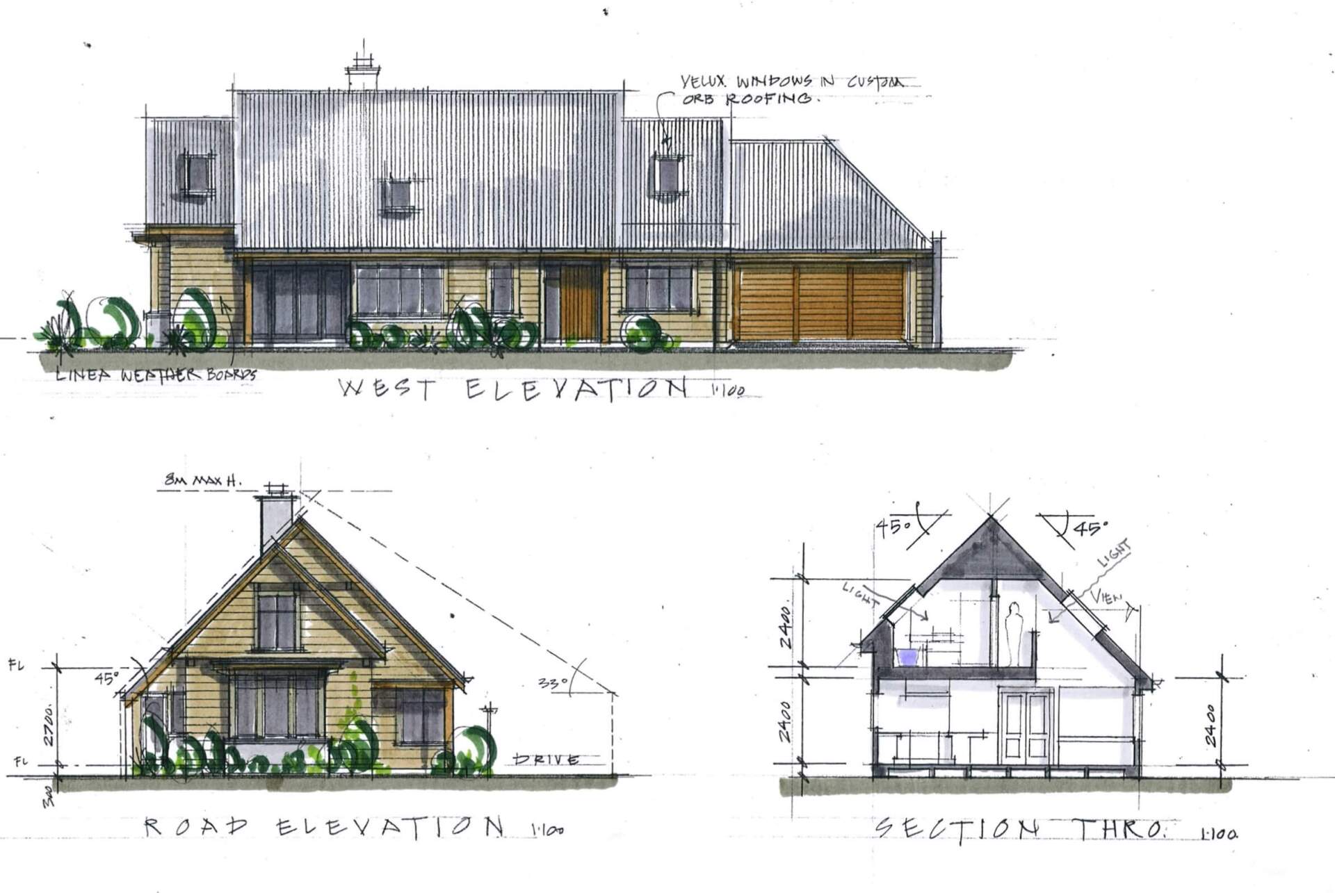 Architectural Concept from Freehand to Developed Design