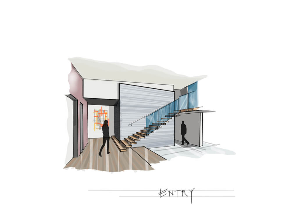 Architectural Concept from Freehand to Developed Design