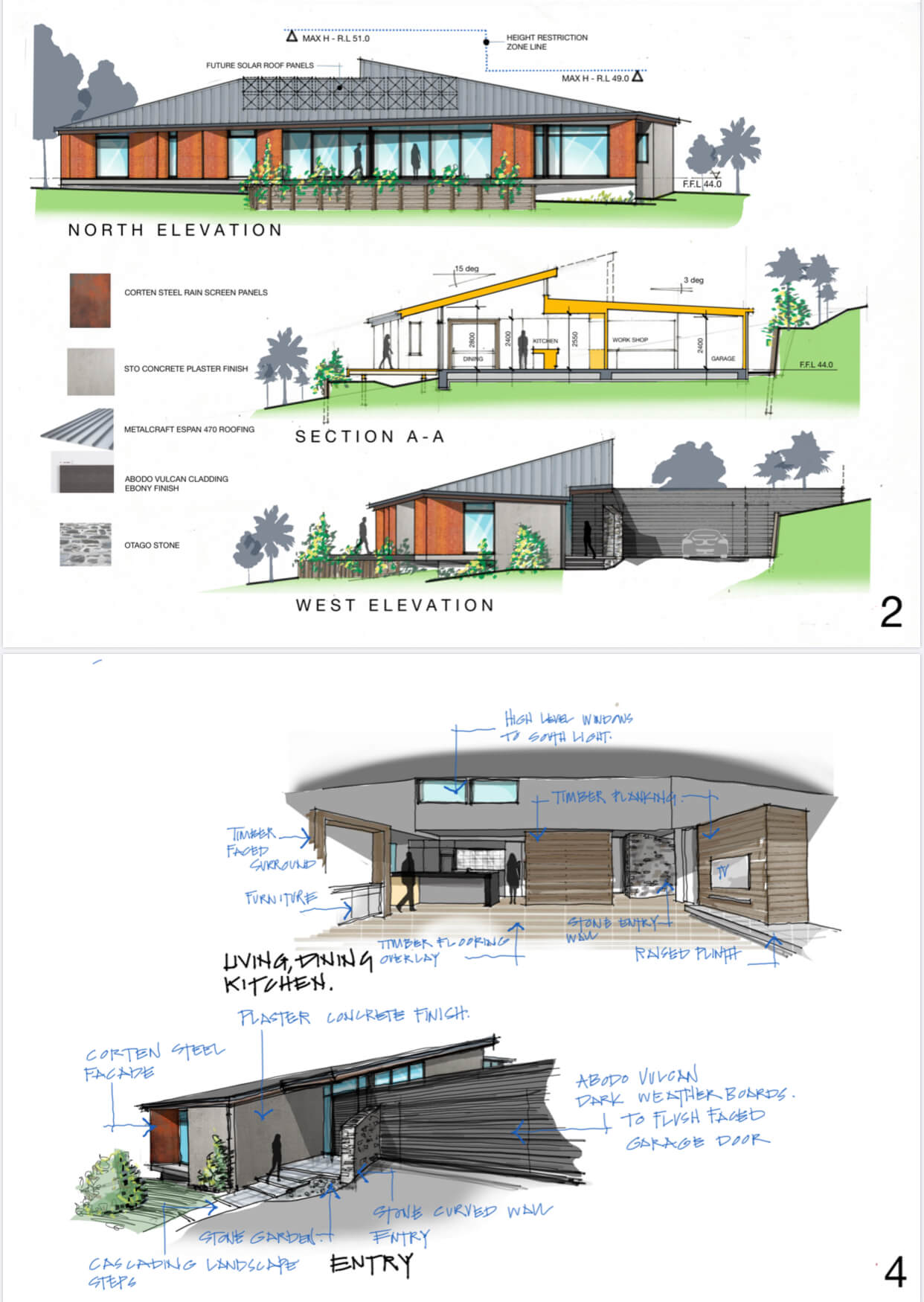 Architectural Concept from Freehand to Developed Design