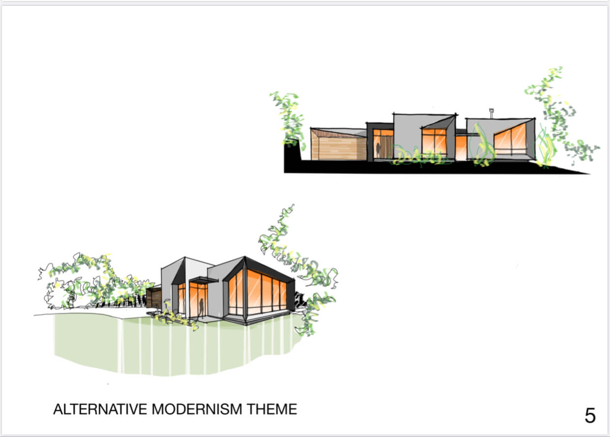 Architectural Concept from Freehand to Developed Design