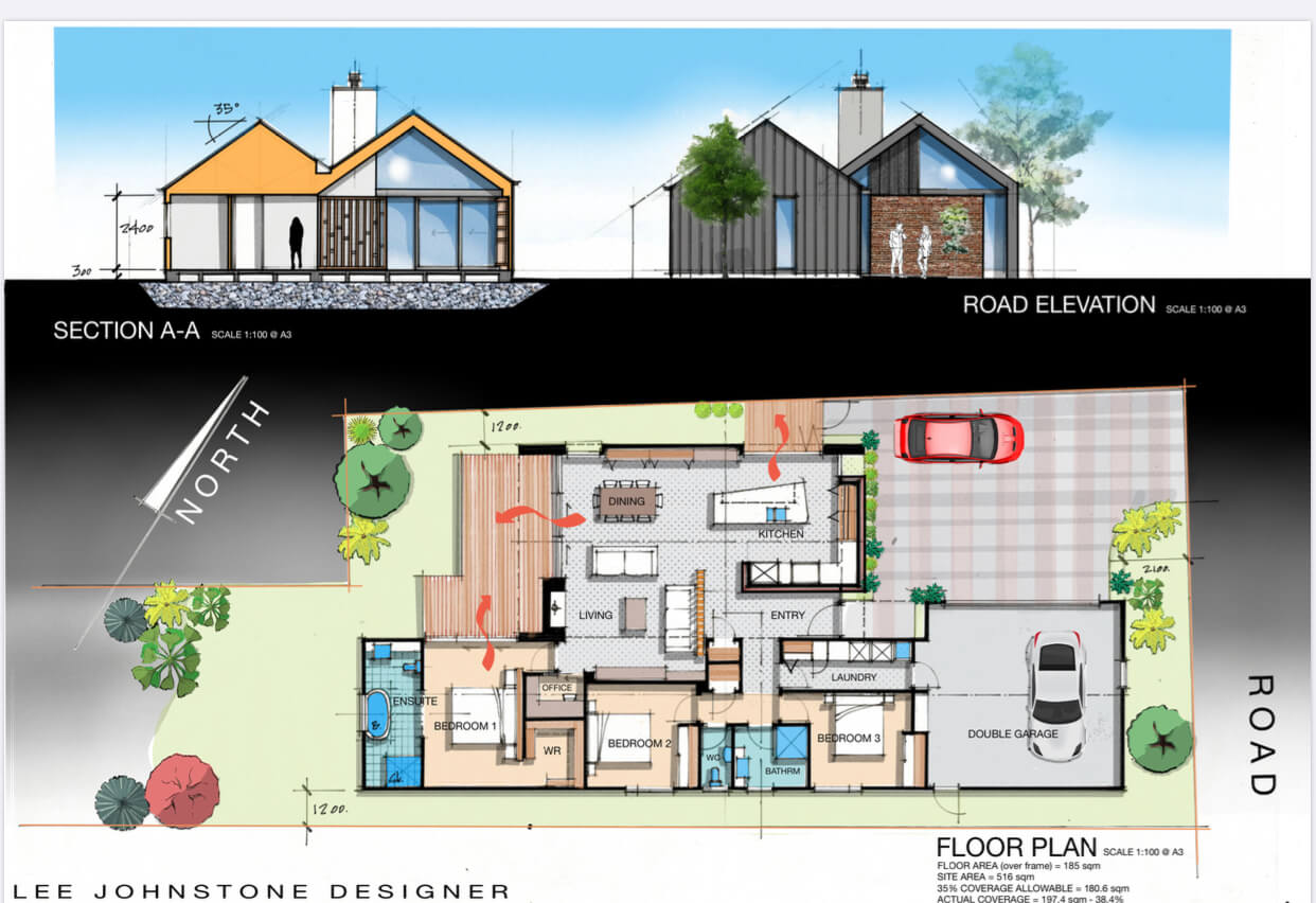 Architectural Concept from Freehand to Developed Design