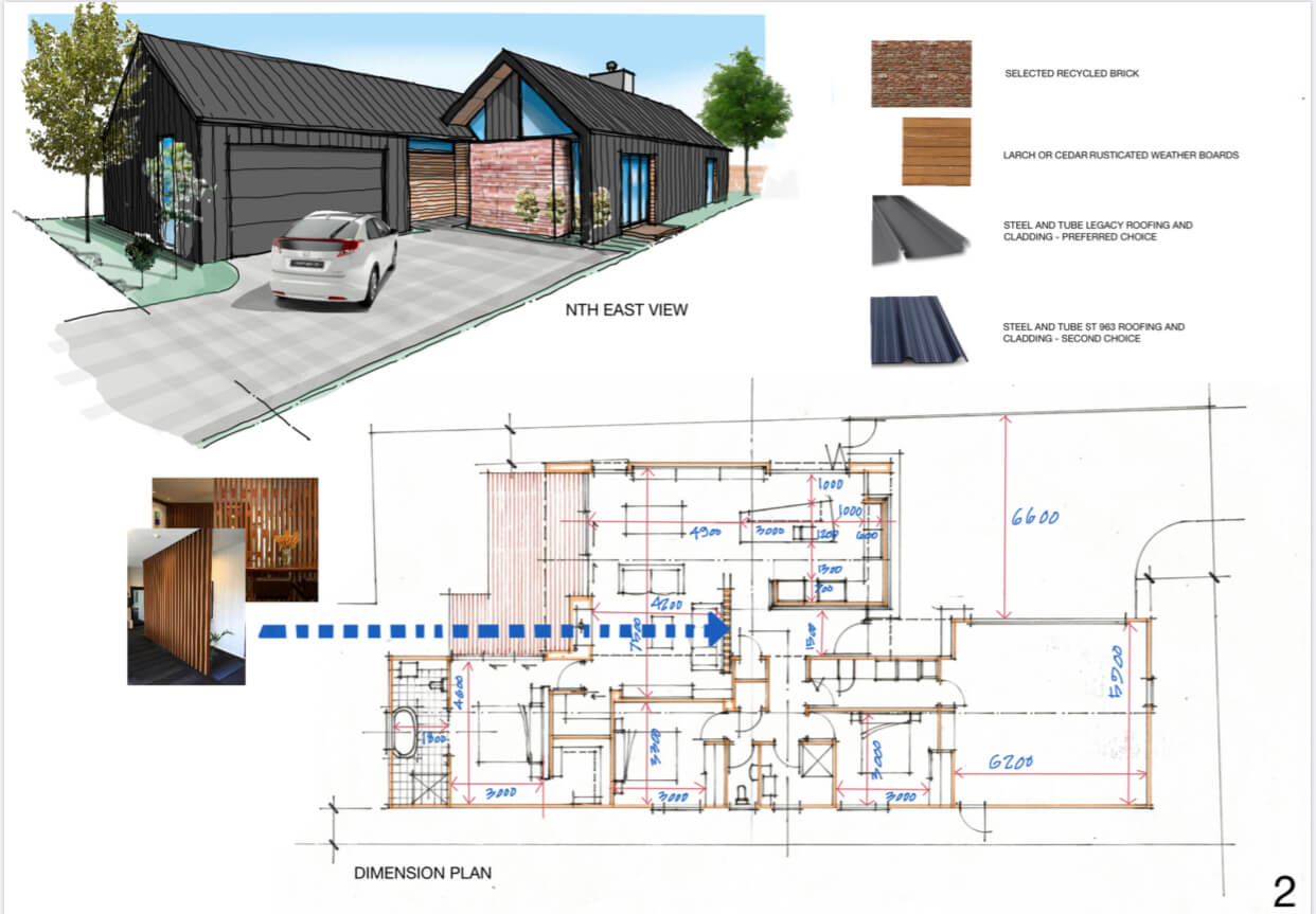 Architectural Concept from Freehand to Developed Design