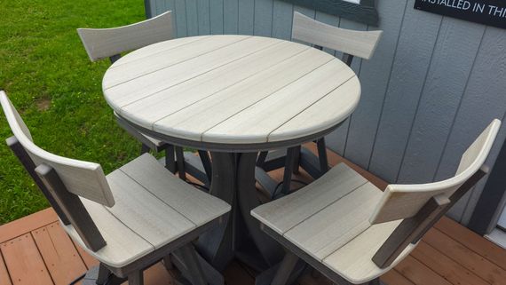 Amish Furniture Outdoor Patio Set Chair Table River Valley Shed Dardanelle AR