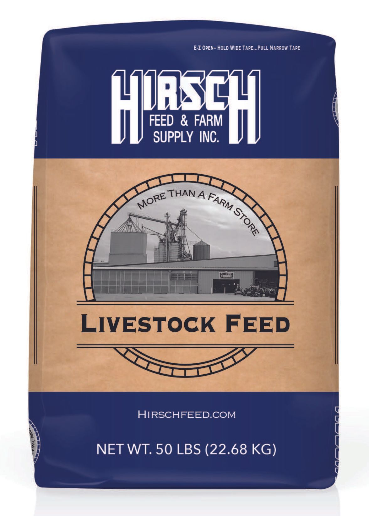 Hirsch chick starter 18% medicated feed River Valley Sheds & Outdoor Living Dardanelle Arkansas