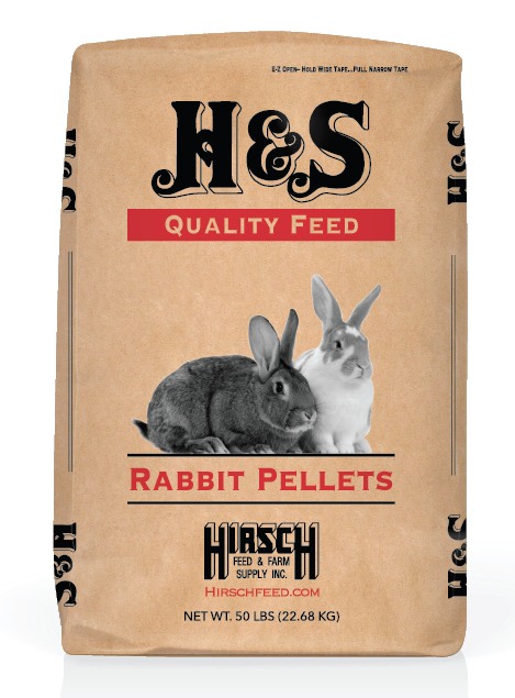 Hirsch Rabbit Feed 17% feed River Valley Sheds & Outdoor Living Dardanelle Arkansas
