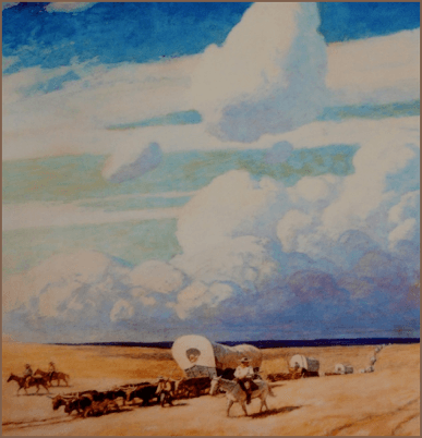 Painting of the People From Kansas Painting of the People From Kansas