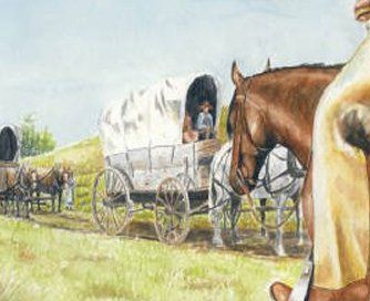 Santa Fe Trail Painting Santa Fe Trail Painting