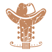 Guitar With Cowboy Hat Guitar With Cowboy Hat