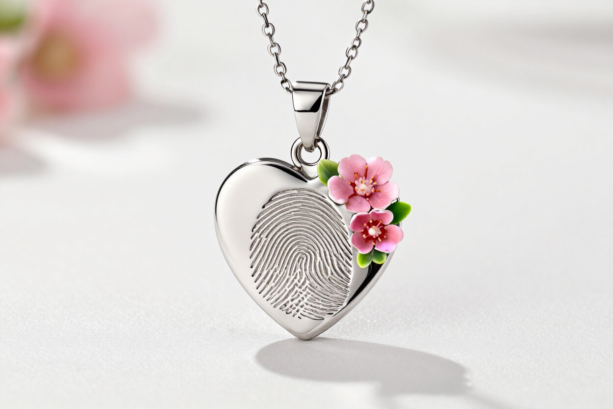 Fingerprint Urn Pendants