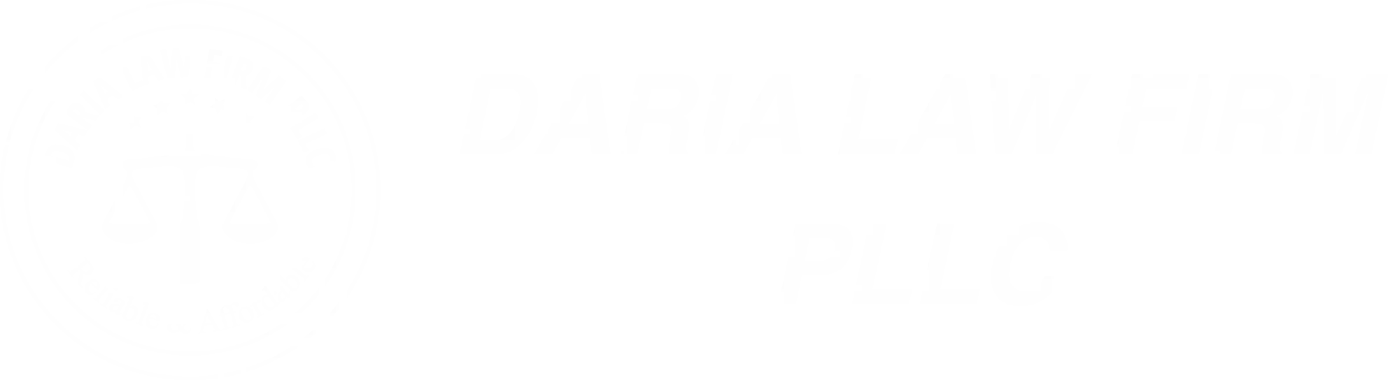 LAW FIRM NAME White Logo