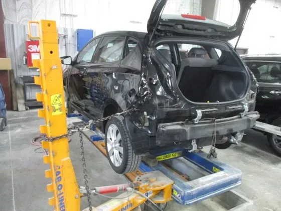 Damaged Trunk Of A Car — St. Peters, MO — Novak’s Collision Center