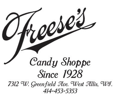 The logo for reese 's candy shoppe since 1928