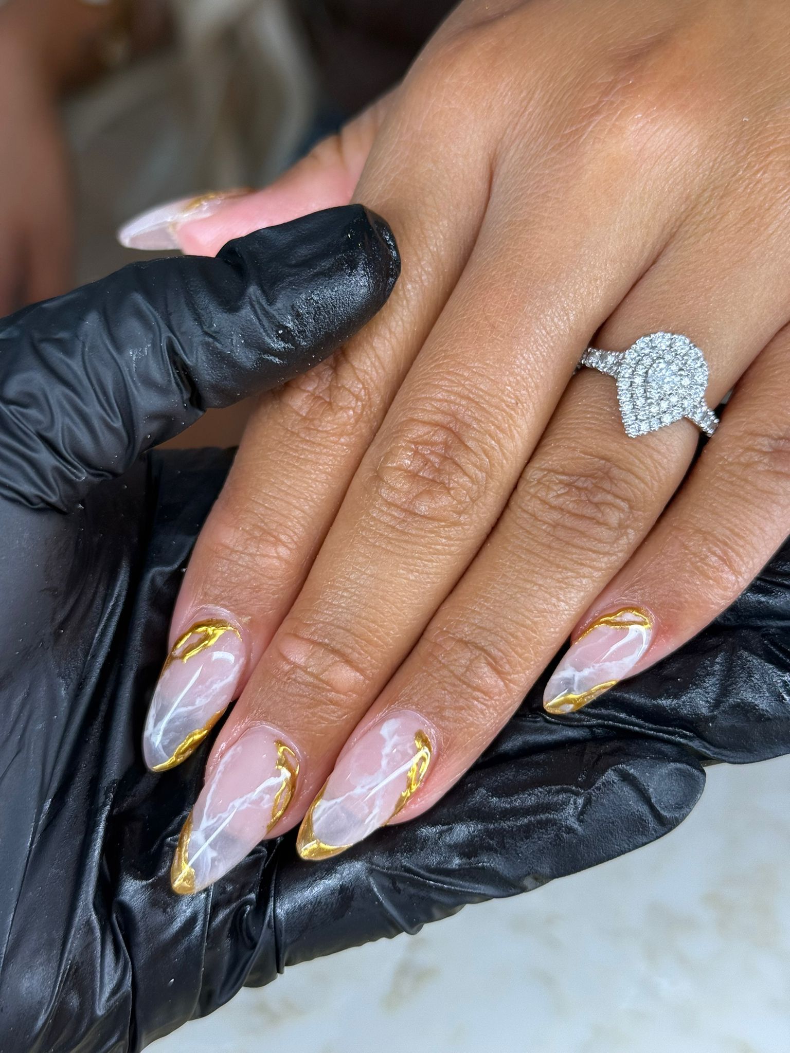 Gel Nail Art by CURE Nail Bar Brighton