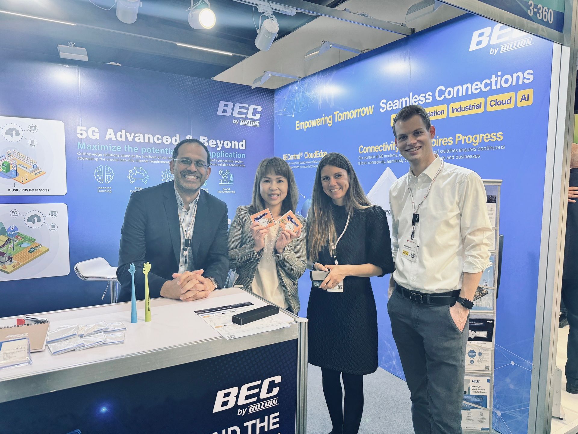 BECbyBILLION at Embedded World 2024