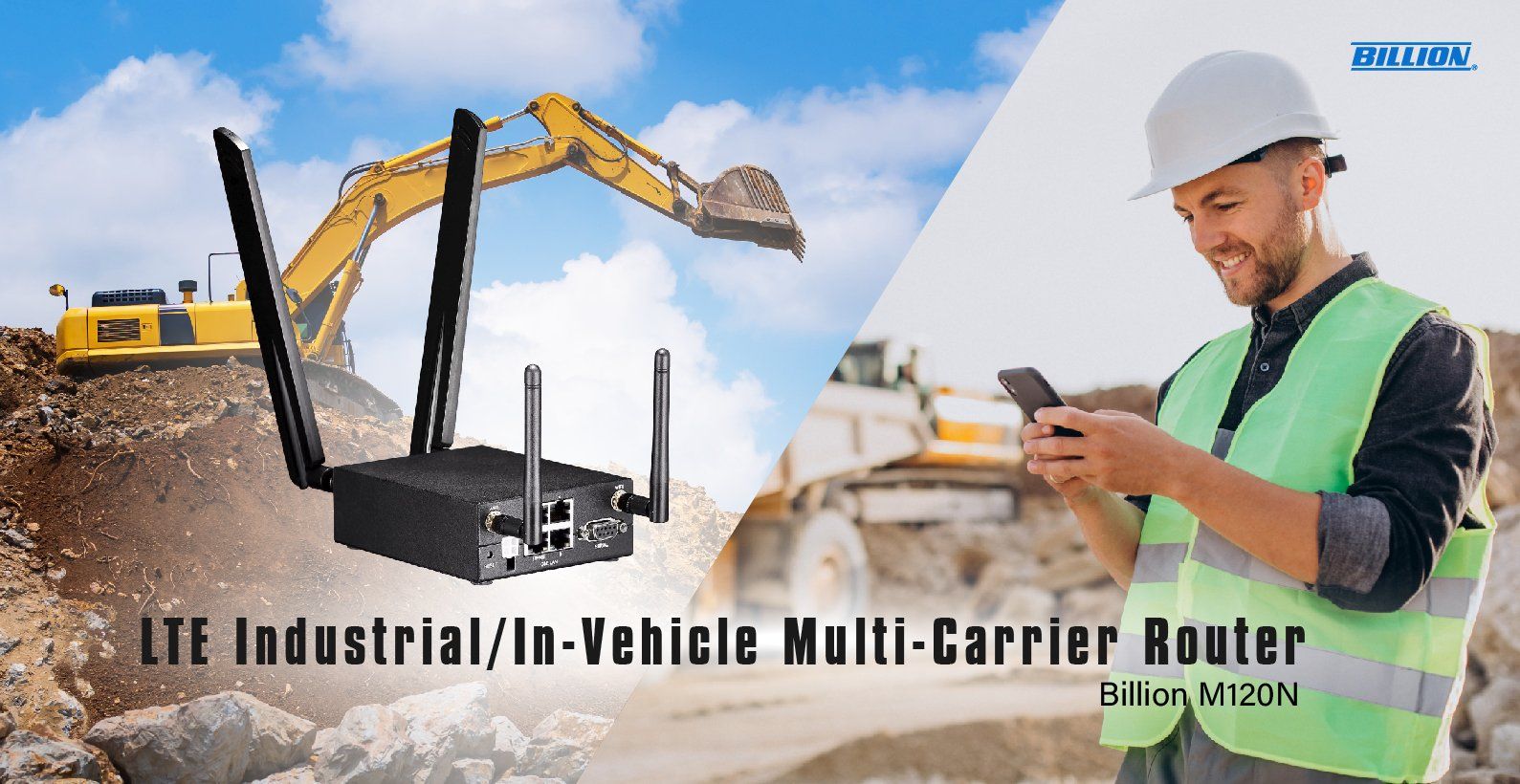 Secure and stable communication is established for connectivity between 100 mining vehicles Secure and stable communication is established for connectivity between 100 mining vehicles