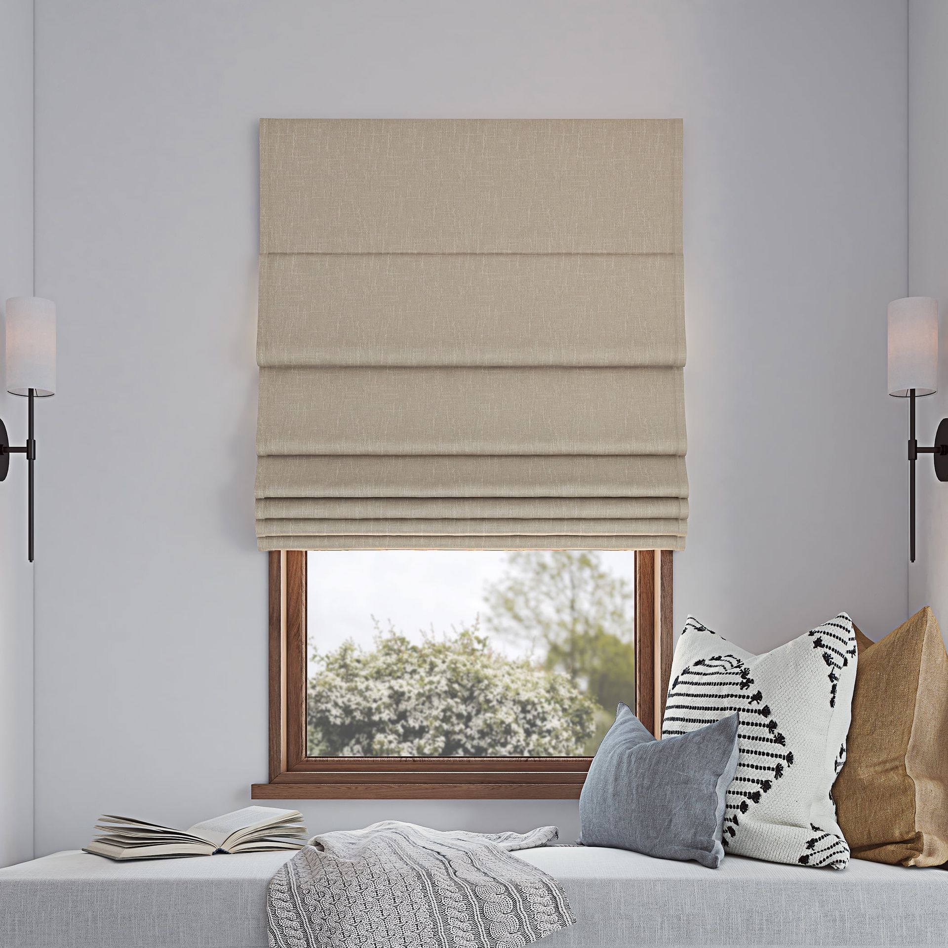 Dog Proof Roman Shades