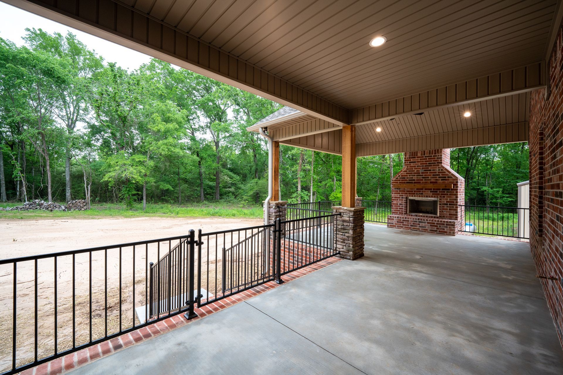 Custom home build by Breeding Construction in Central Arkansas.
