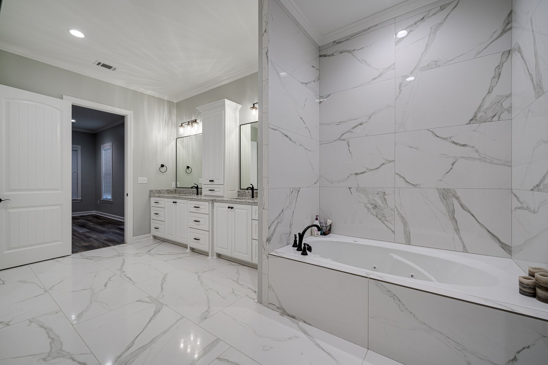 Custom home build by Breeding Construction in Central Arkansas.