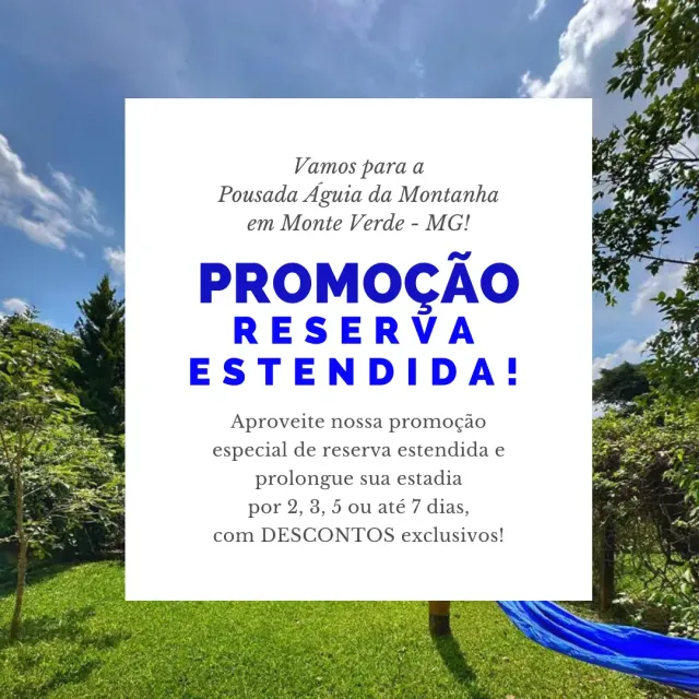 Pacotes e promoções | Pousada Águia da Montanha