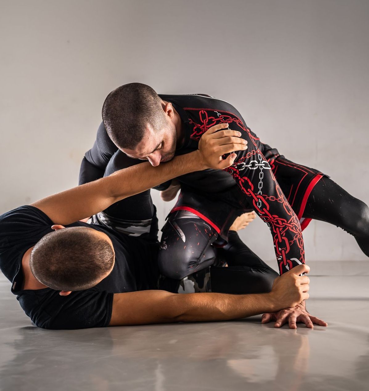 Passing guard technique to side control with no gi jiu jitsu