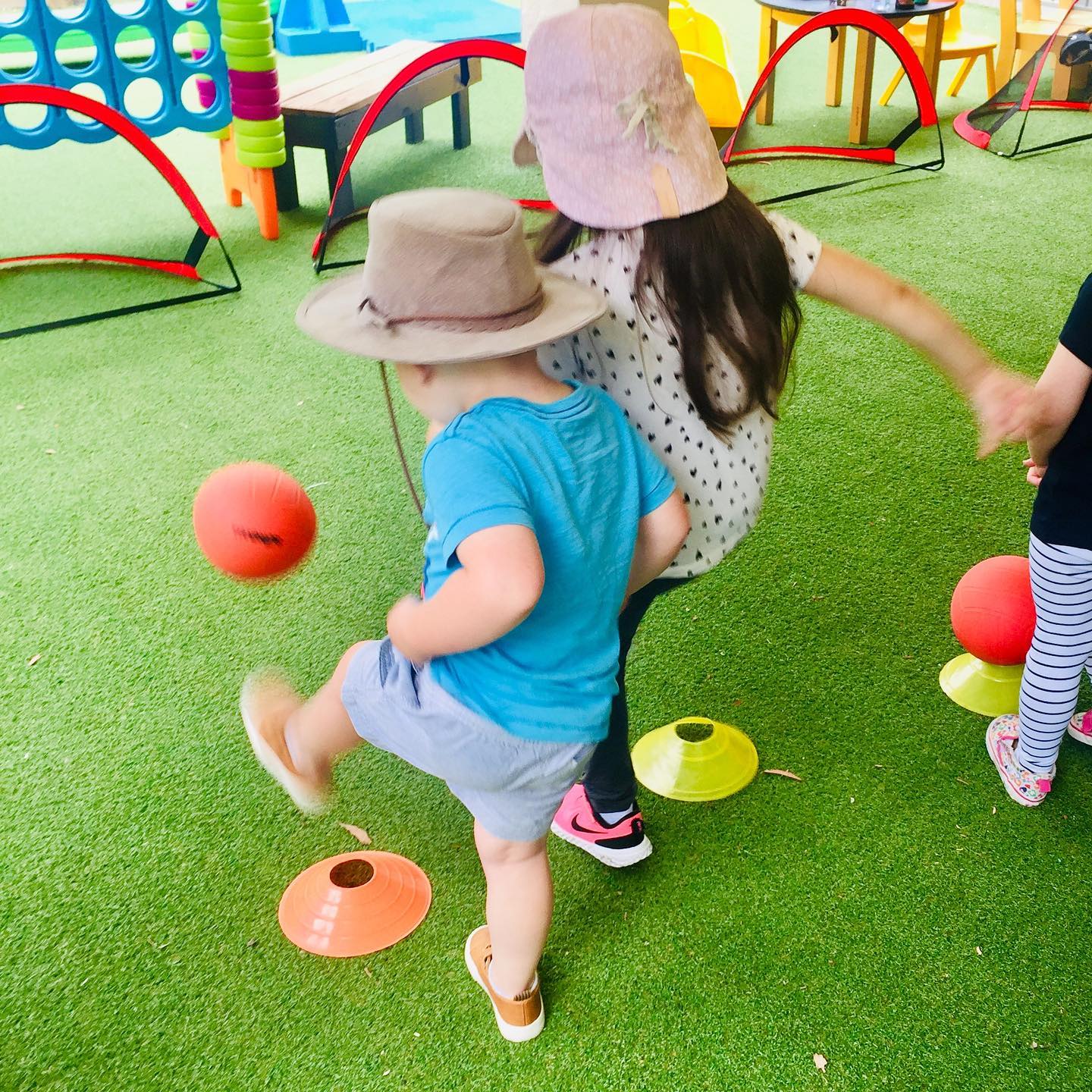 kids playing sports
