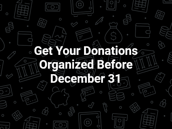 Illustration representing a year-end charitable giving checklist