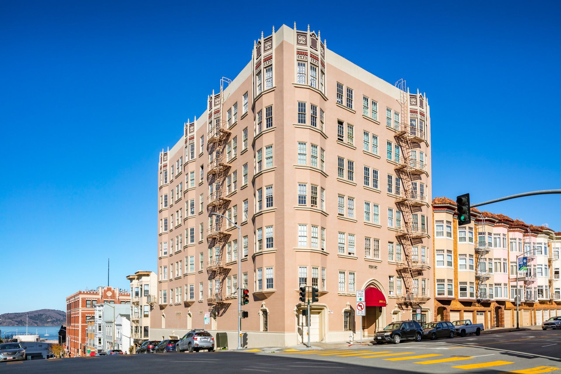 990 Bay Street, a multiunit apartment building in San Francisco