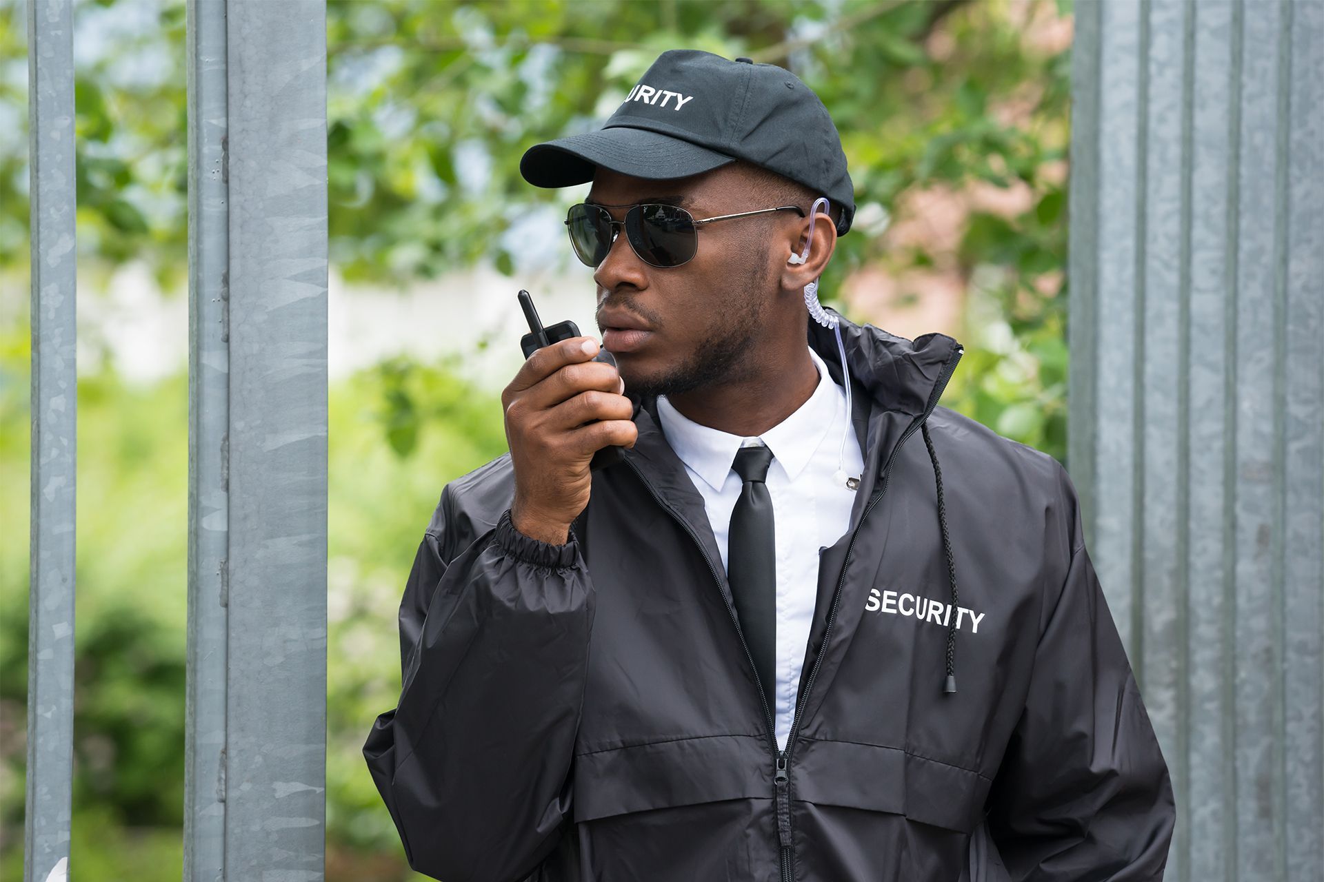 Security Talking on a Radio