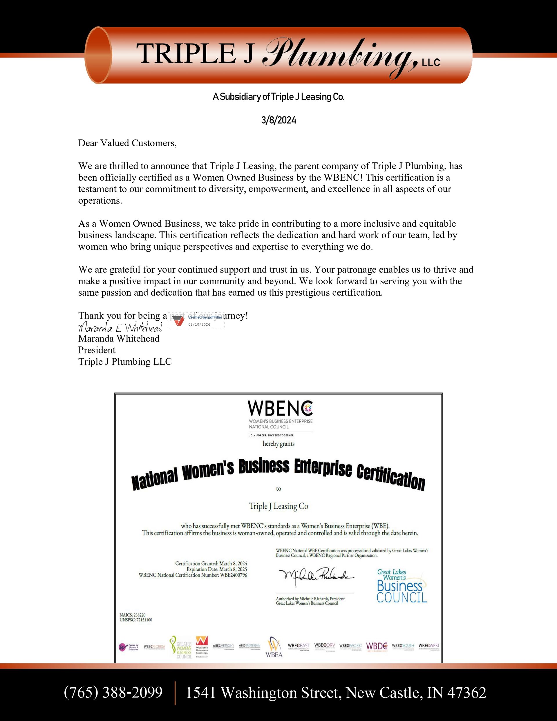Residential & Commercial Plumbing Services New Castle, Anderson