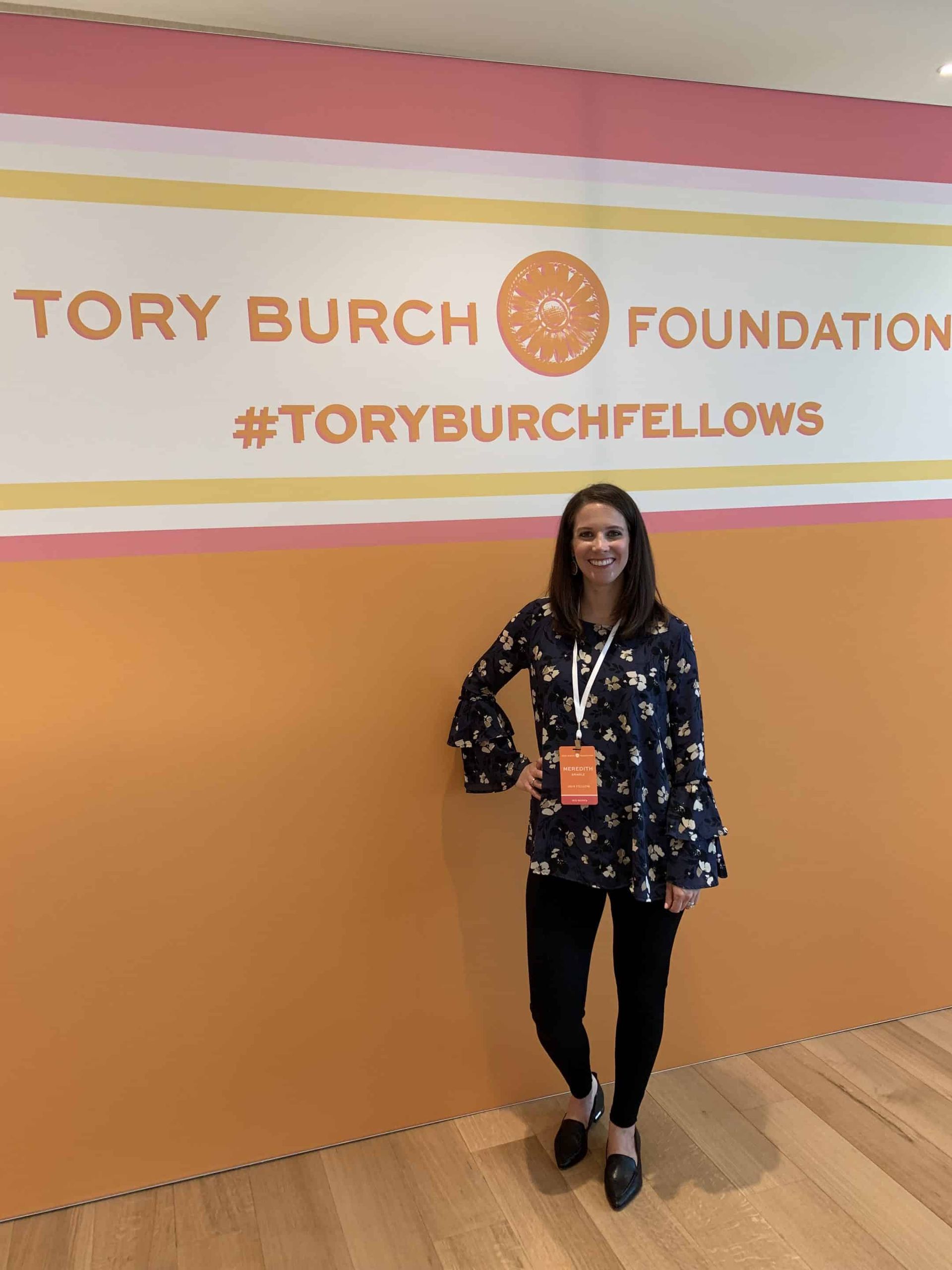 Meredith as a Tony Burch Fellow Meredith as a Tony Burch Fellow