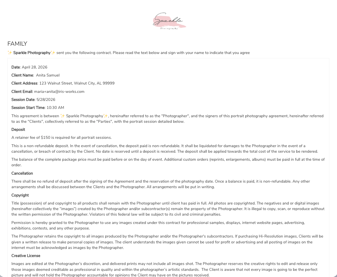 A screenshot of a website with a list of items on it.