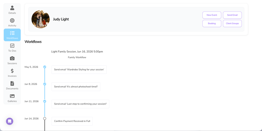 A screenshot of a website with a list of items on it.